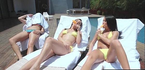  Hot Teen Lez Girl (Jenna Sativa & Megan Rain) On Cam Make Love Sex Action mov-13